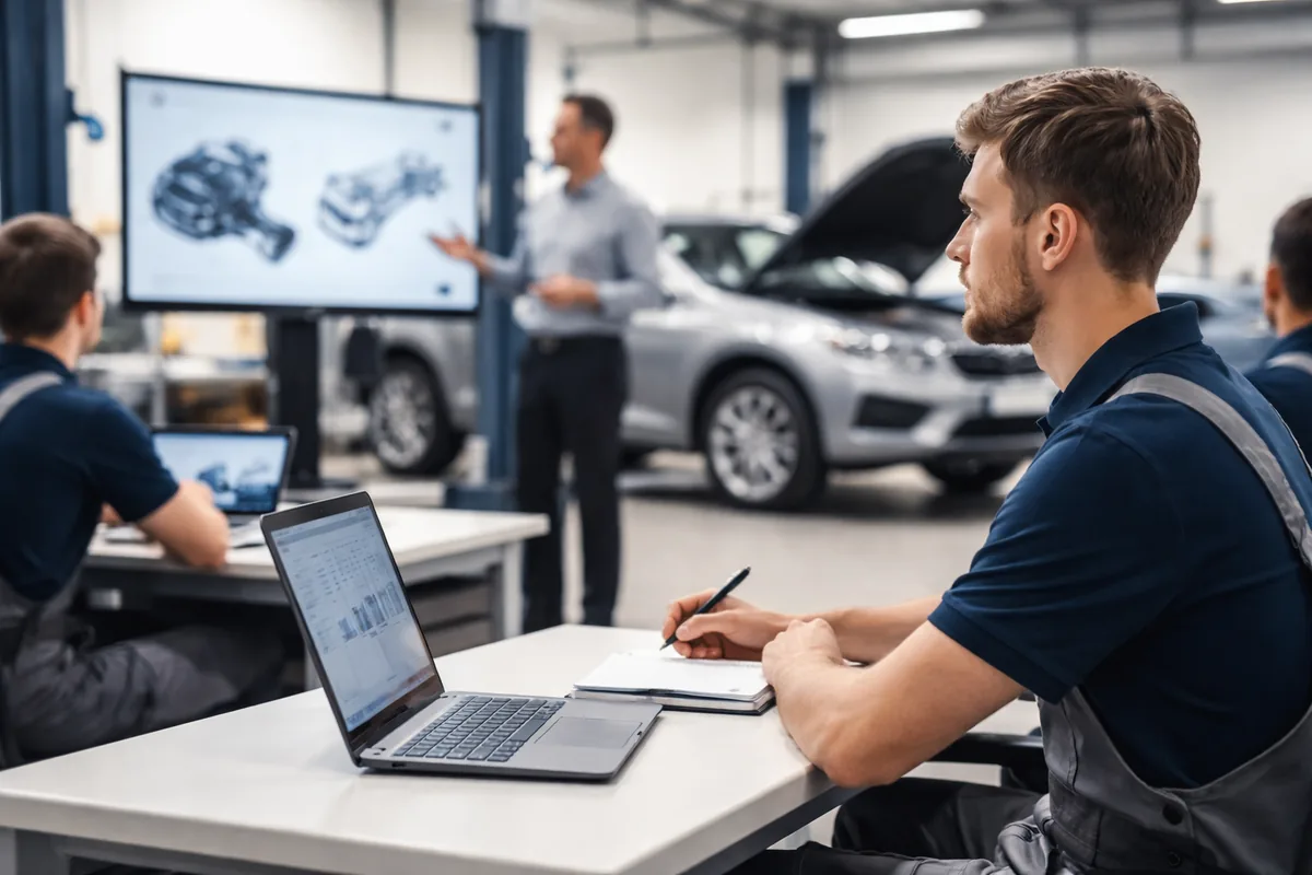 L'importance de la formation continue dans l'industrie automobile