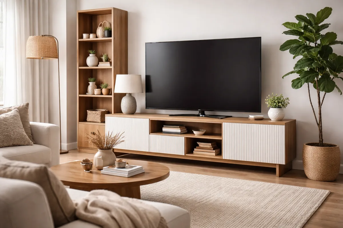 Comment choisir des meubles déco pour une télévision dans un salon