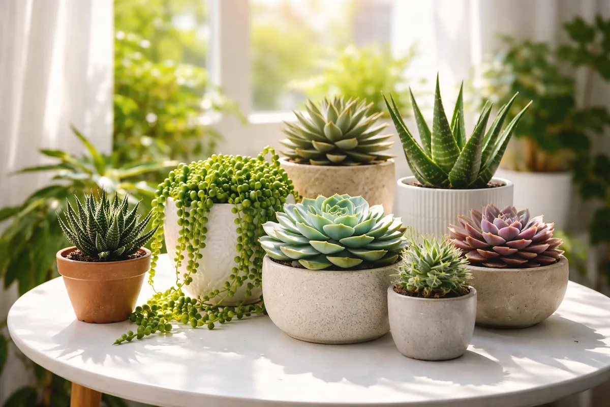 Comment choisir des succulentes adaptées à l'ensoleillement de votre intérieur