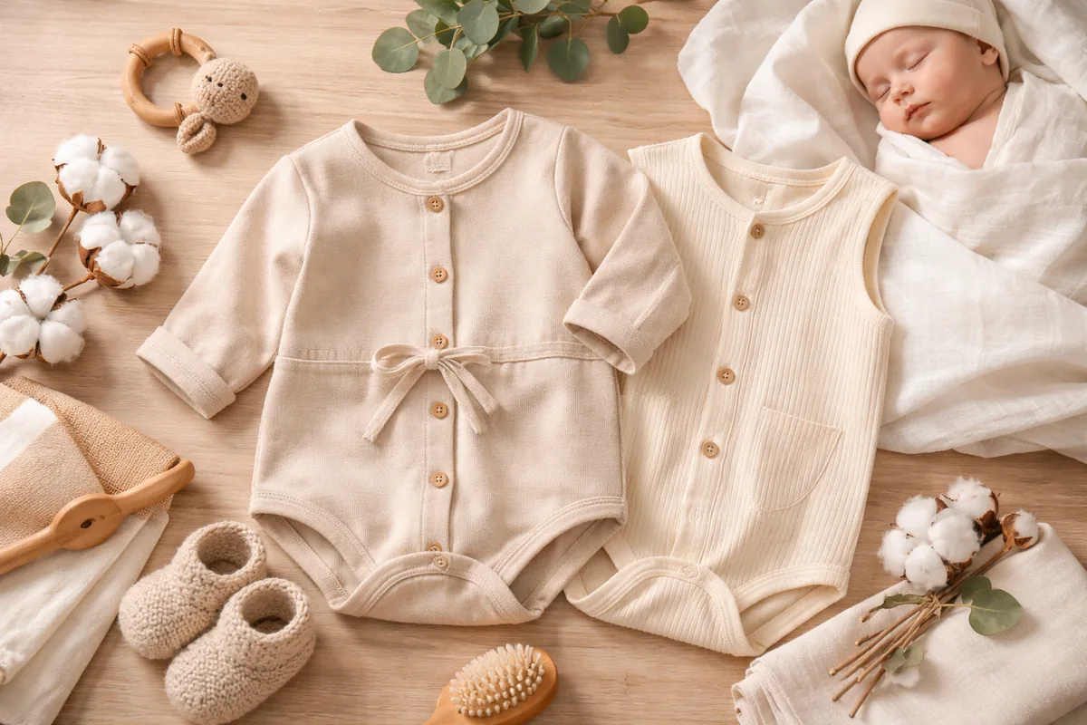 Pourquoi choisir des vêtements en coton bio pour bébé