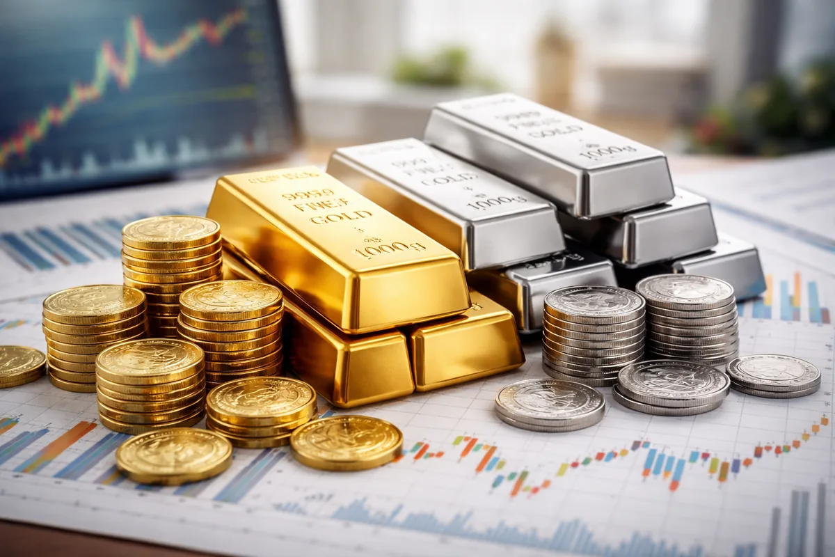 Pourquoi le cours de l'or et de l'argent est-il important pour l'économie ?
