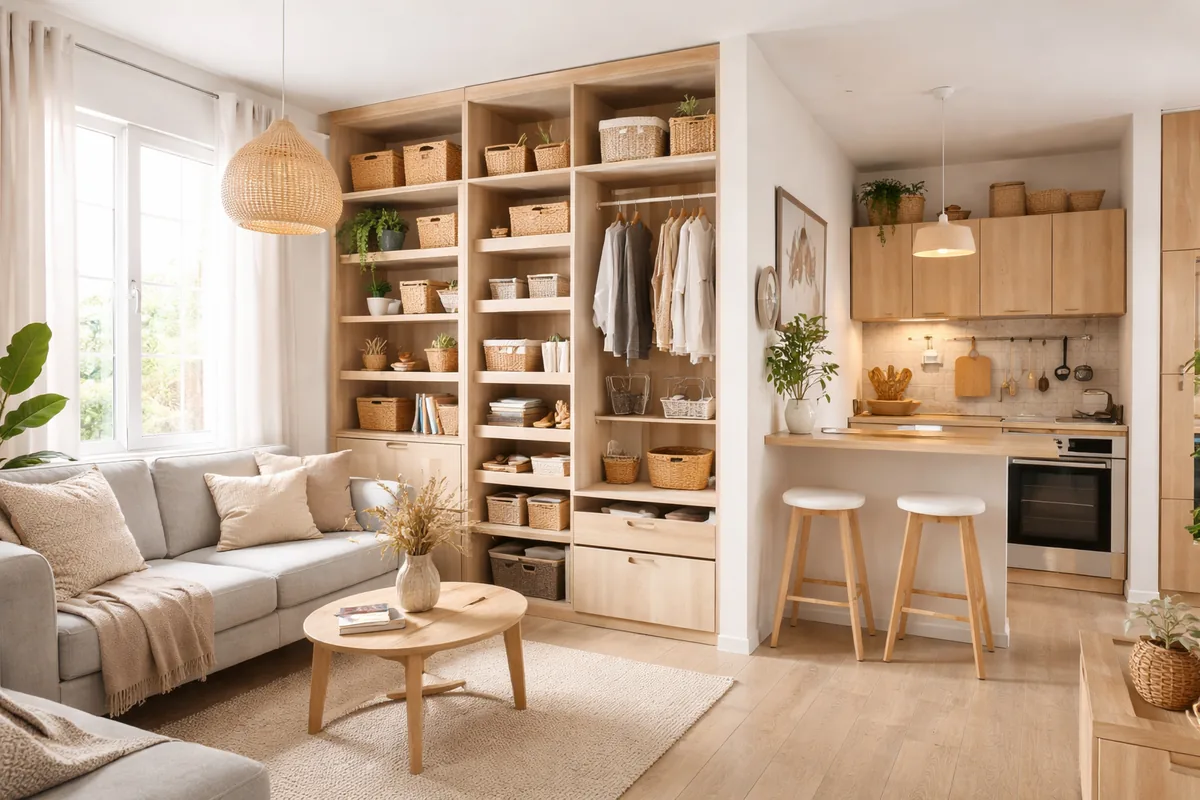 Comment optimiser l'espace de rangement dans un petit appartement