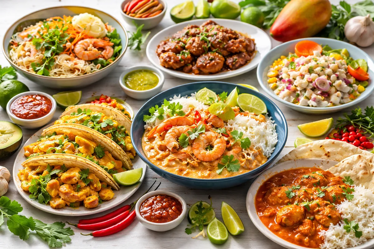 Quelles sont les meilleures recettes exotiques à essayer chez soi